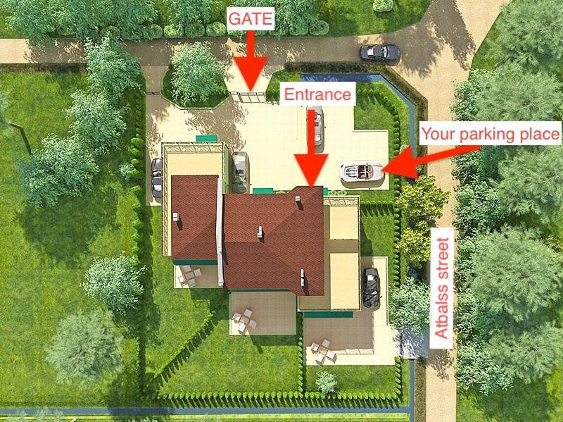 Villa Moderna Jurmala Bagian luar foto